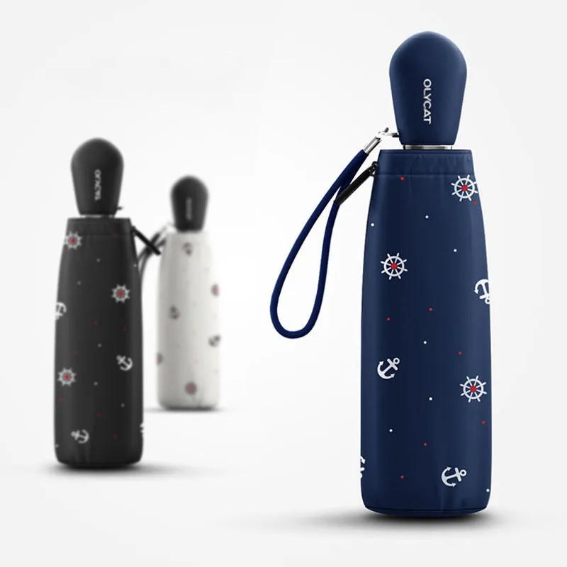 

Woman Mini Umbrella Pocket Umbrellas Five Folding Portable Prevent UV Rainproof Ladies Sun Small Umbrella Dropshipping