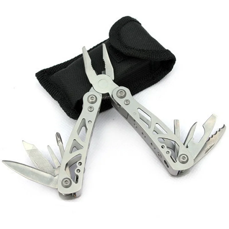 PEGASI Stainless Steel Multi functional Combination Pliers With Screwdriver Adjustable Wrench Auto Repair Tools Safety ganzo|combination