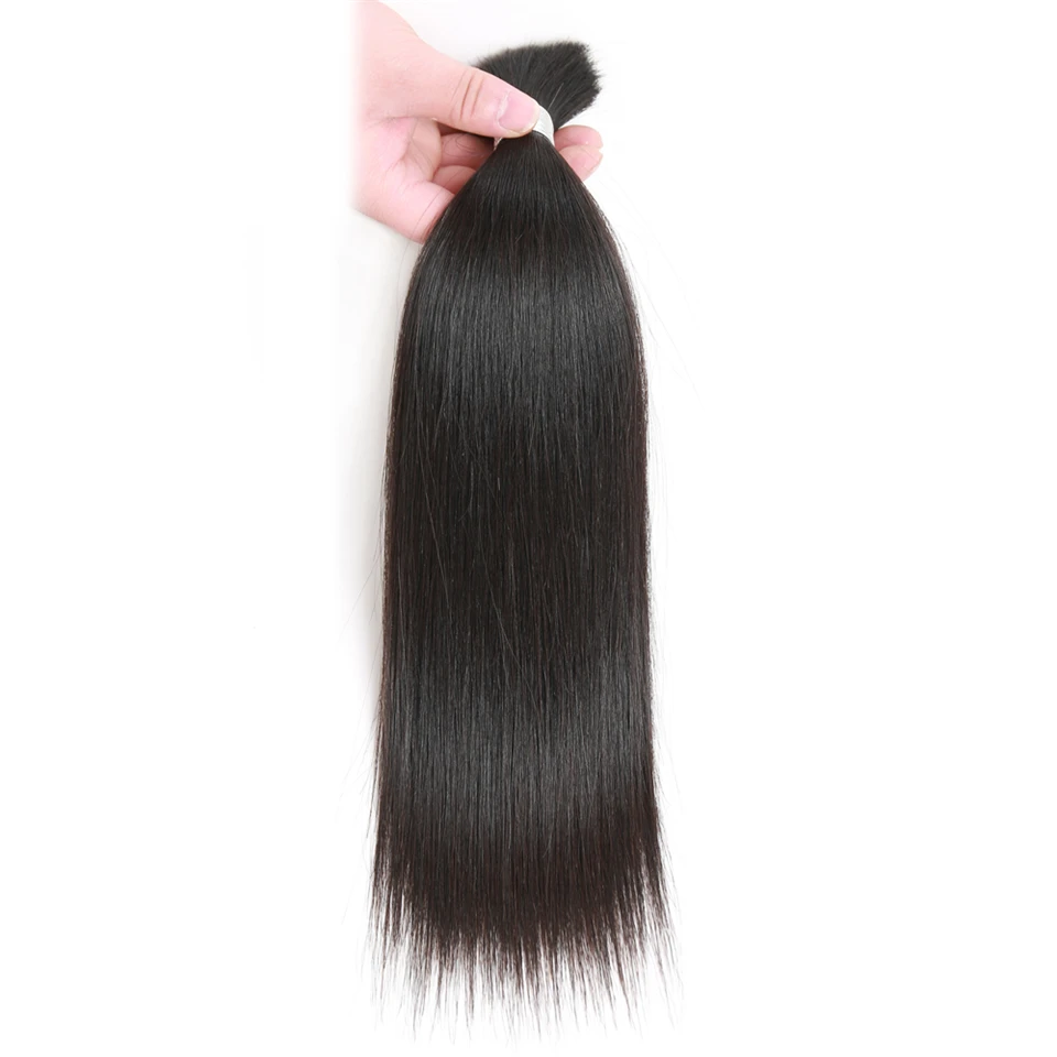 Rebecca человеческие волосы для плетения оптом Remy перуанские прямые волосы оптом без уток пучки волос 10 до 30 дюймов человеческие волосы