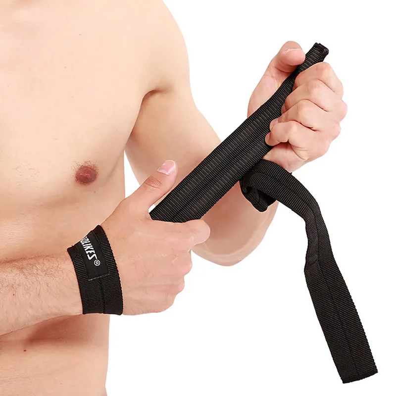 Useful Weight Lifting Hand Wrist Belt Protection Strap Brace Band Gym Weight Lifting Handwraps Body Building Grip Glove