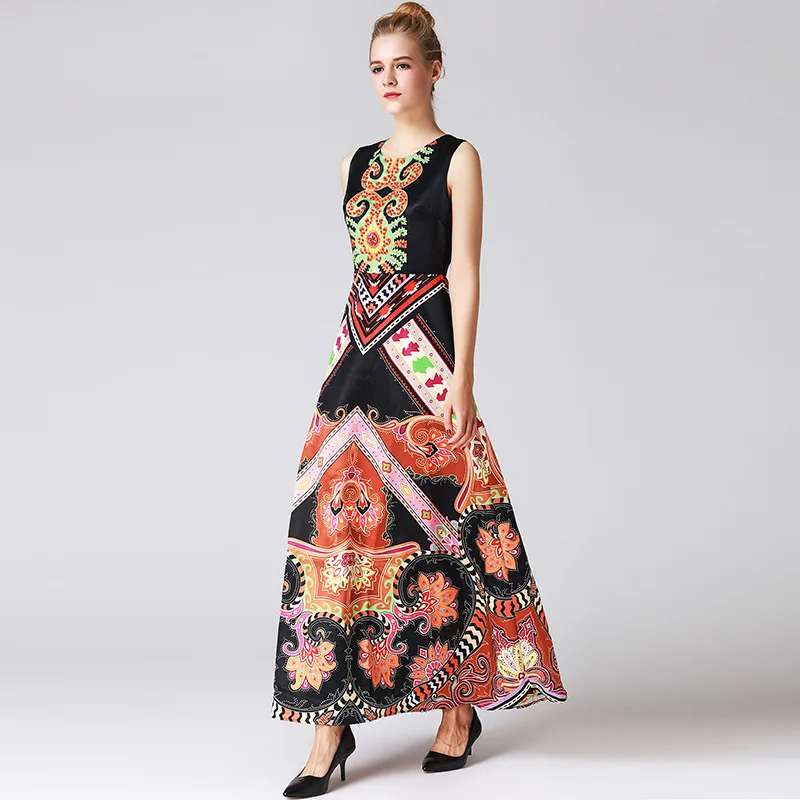 floor length beach dresses