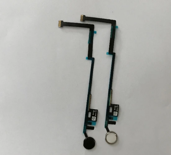 

2Pcs New for ipad 5 2017 9.7 inch a1822 A1823 for iPad air 3 air3 Home Button Flex Cable on off fingerprint Assembly menu key