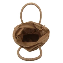 Стиль женские полые ретро сумки плетеная солома сумка большой вместимости Летняя Пляжная сумка вечерние покупки