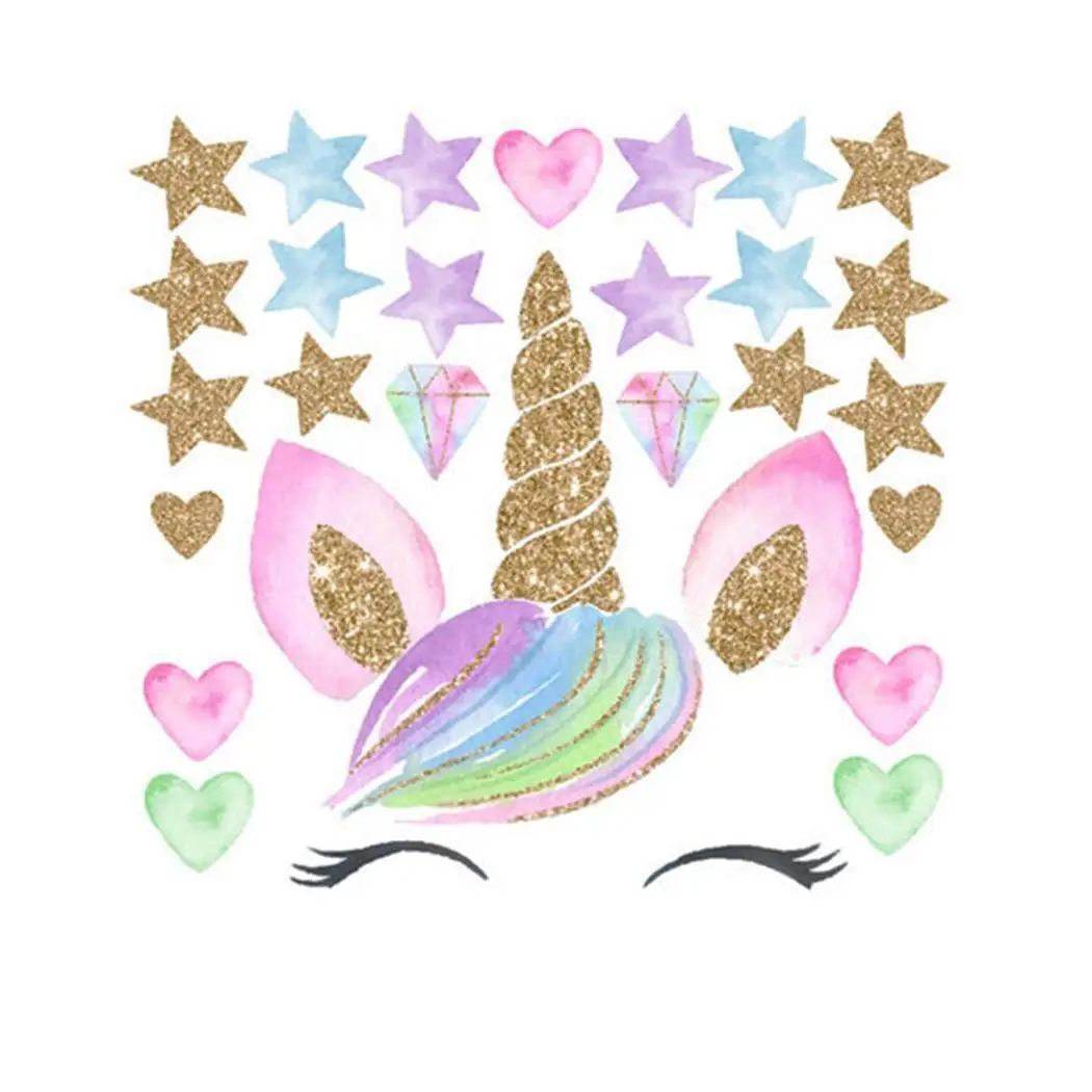

DIY Cute Cartoon Mildew-proof Wall Stickers Art Rose Red, Pink KS8816-1, KS8816-2 Home Decoration 1cm