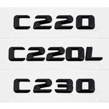 

Number Letter Emblem Car Rear Sticker Badge Accessories For Mercedes Benz C Class C220 C220L C230 C200 C300 W210 W203 W124 W168