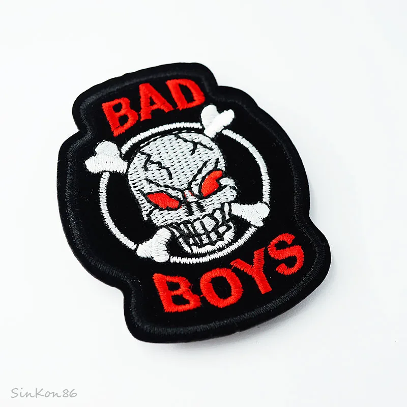 BAD BOYS Size: 6 2x7 7 см значки DIY нашивки джинсовая сумка шляпа одежда швейное украшение