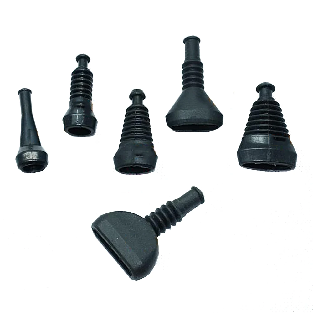 

10PCS 1P/2P/3P 5PCS 4P/5P/6P Straight Connector sheath silica gel sheath injection nozzle Automotive jacket for car connector