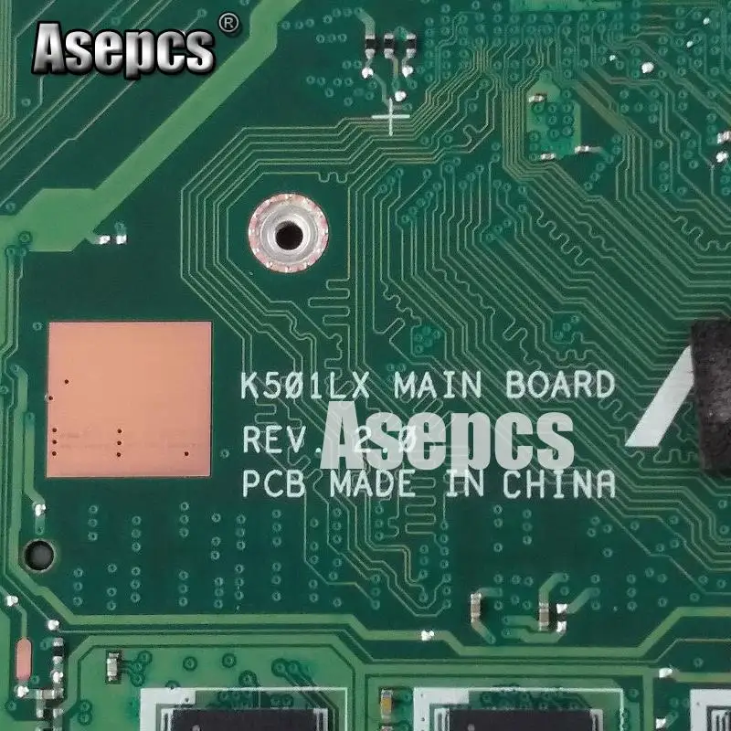 Asepcs K501LX материнская плата для ноутбука ASUS V505L K501LB K501LX K501L K501 тестовая оригинальная материнская плата 4G ram I3-5005U GTX950M