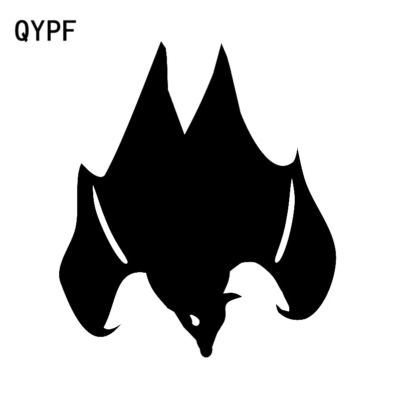 QYPF 15 8 см * 18 Реалистичная Милая подставка на ветке с перевернутой летучая мышь
