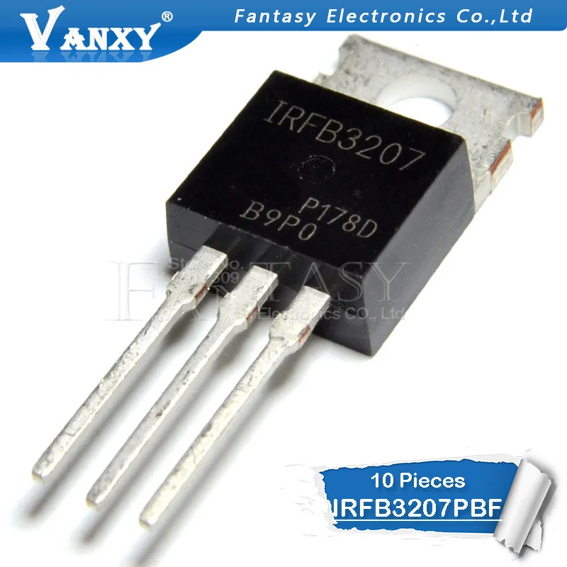 

10PCS IRFB3207PBF TO220 IRFB3207 3207 TO-220 IRFB3207ZPBF IRFB3207Z new MOS FET transistor