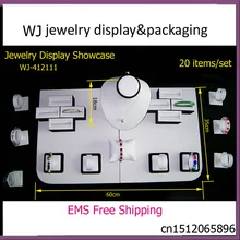 Деревянный стенд для комплекта ювелирных изделий Витрина браслет ожерелье кулон Смешанная подставка держатель-органайзер Joyas Presentoir чехол