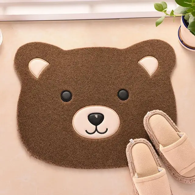 Buy 49.5*56.5cm Doormats Cartoon Bear Floor Mat