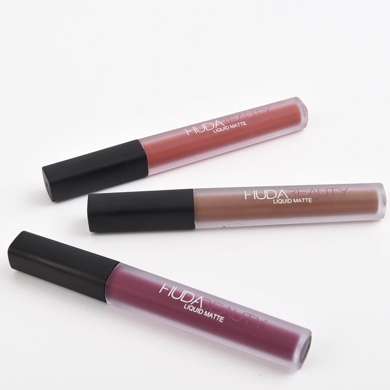 Huda Beauty Liquid Lipstick Liquid lipstick Lip Gloss Make up Waterproof Long Lasting Lipgloss