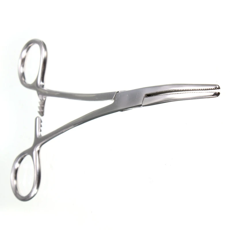 HOT New 18cm 7 Fly Fishing Locking Elbow Scissors Pliers Hemostat Fishing Decoupling Device Take hook Remover
