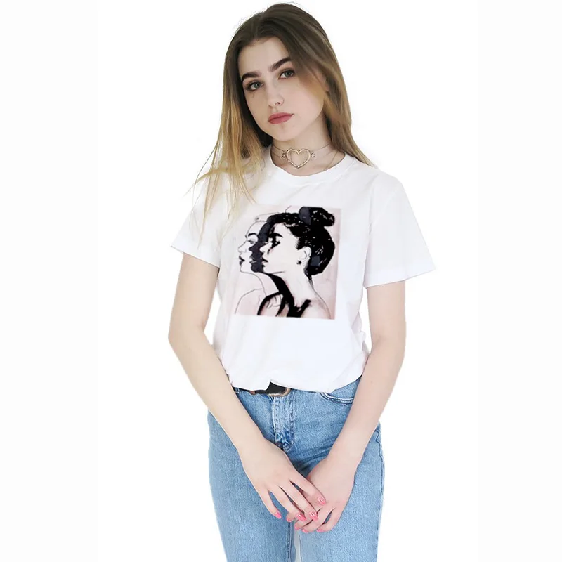 

Summer Girl Power Rose Black Fanny T Shirt Women Letter White Cotton Ladies T-Shirt Streetwear Flowers Tops Tee Female