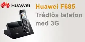 Телефон Huawei F685 Dect 3G беспроводной цифровой телефон разблокированный