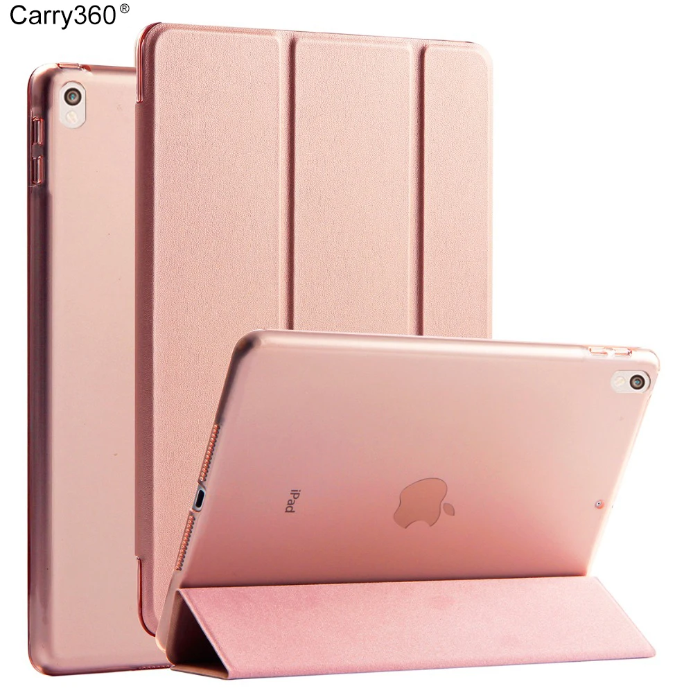 Case for New iPad 9.7 inch 2017.2018 protectr Ultra-thin PU leather Magnetic Cover Magnet wake up sleep model A1822 safe | Компьютеры и