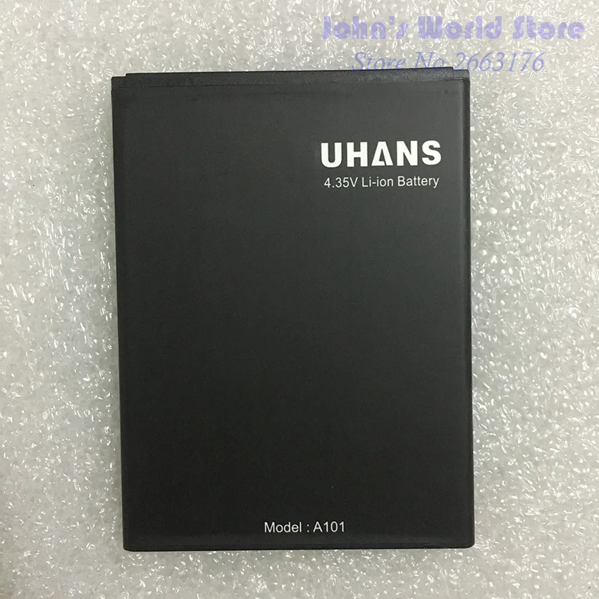Сменный аккумулятор для смартфона UHANS A101 A101S 2450 мАч мобильный телефон UHANS|mobile phone