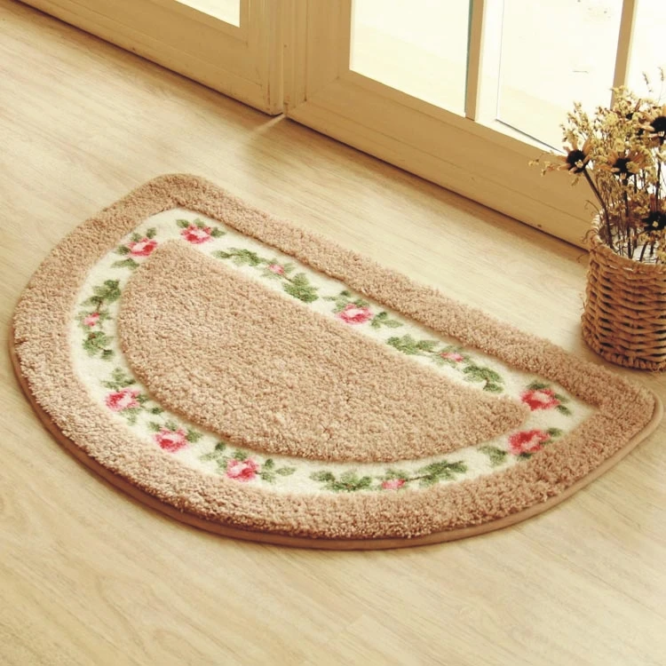 [byetee] Pastoral Style Bedroom Door Mats Outdoor Floor Mat Kitchen Mat