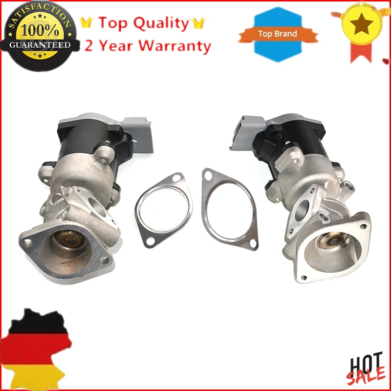 Pair Front Right Left EGR Valve LR018323 LR018324