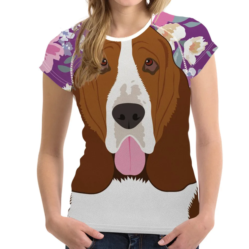 Basset Hound Dog Pattern