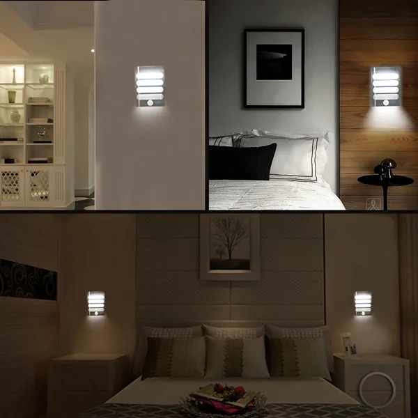 Rechargeable Motion Sensor Wall Lamp Night Light19