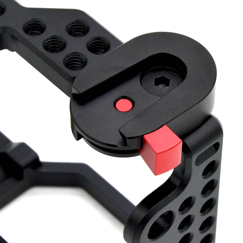

New Mini Field Monitor Quick Release Plate for LCD Monitor Magic Arm LED Light Camera Camcorder Rig DOM668