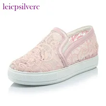 Г. весенне-осенние модные женские лоферы на шнуровке, с круглым носком, из сетчатого материала, без шнуровки, удобная повседневная обувь, увеличивающая рост