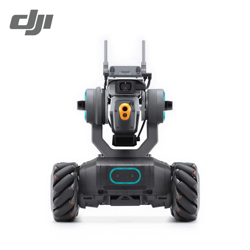 DJI RoboMaster S1 Интеллектуальный Обучающий робот с AI модулями поддержка царапин и кодирования питона распознавание хлопков