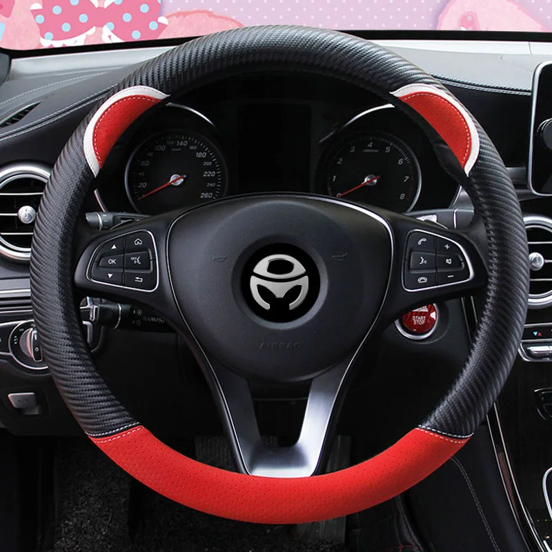 Чехол на руль для Lada Kia Ford Mazda Nissan BMW VW Toyota Hyundai Zotye|Чехлы руль| |