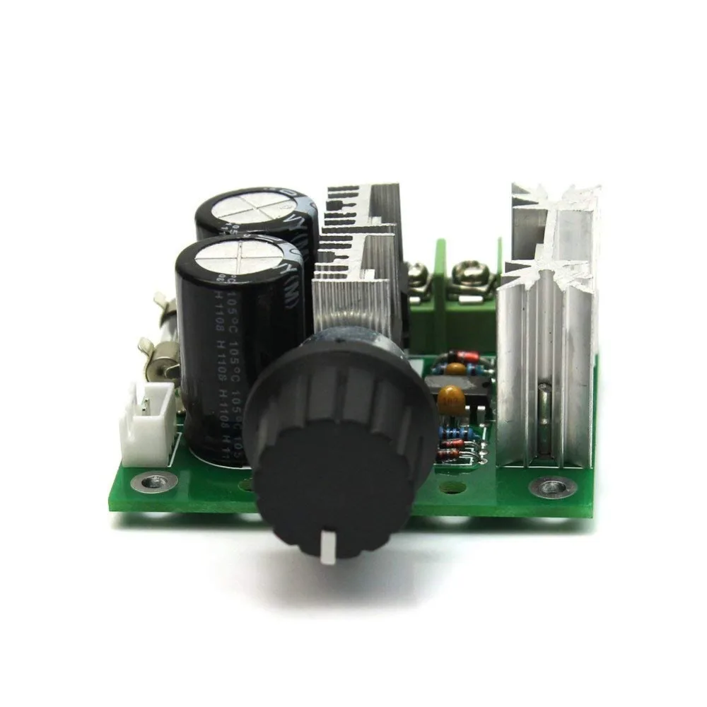 ШИМ DC регулятор скорости 10A 50V 1000 мкФ скорость двигателя 12V 24V 30V 40V 13KHZ