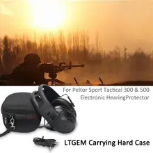LTGEM Сумка для планшета EVA для Peltor Sport Tactical 300& 500 электронная защита для слуха-Дорожная сумка для хранения