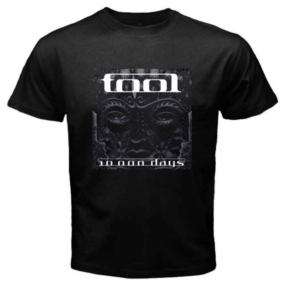New Tool Lateralus 10 000 Days Rock Band Metal Mens Black T Shirt Size