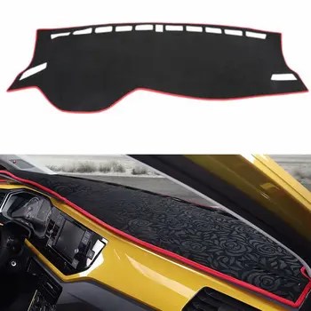 

For VW Volkswagen Polo Hatchback MK6 2019 2020 Car Styling Covers Dashmat Dash Mat Dashboard Cover Pad Custom Carpet accessories