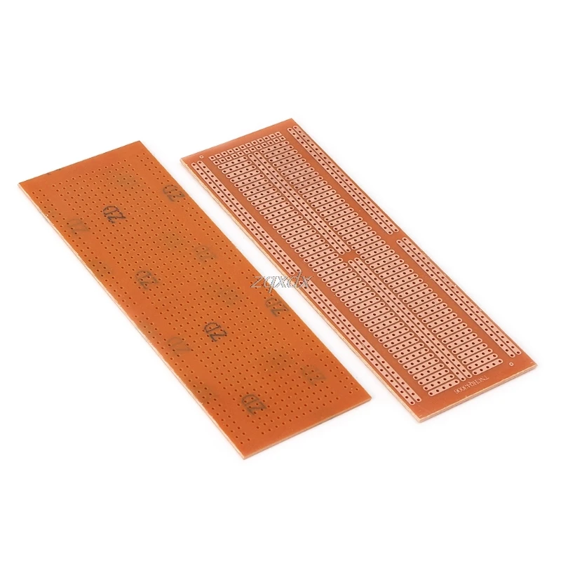 10x DIY Prototype Paper PCB Experiment Board Bakelite Circuit Board 4.8x13.3cm