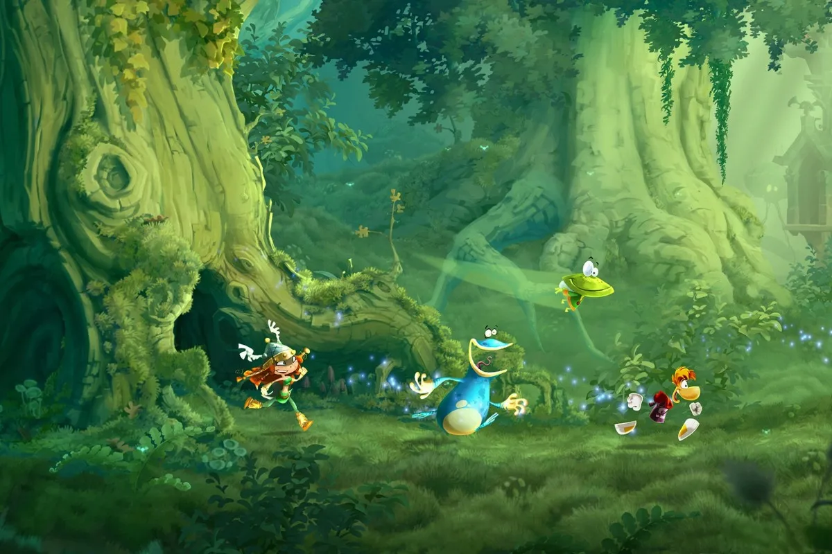 Игра приключения в лесу. Rayman Legends. Rayman ps4. Rayman Legends [PS Vita]. Rayman Legends (ps4).