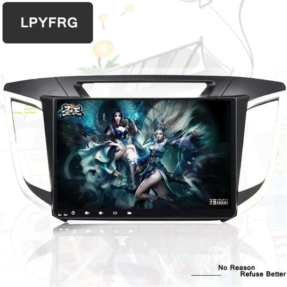Best 2 DIN Octa Core Android 9.0 Car DVD For Hyundai Creta IX25 2014-2018 with 4GB RAM Wifi GPS Radio Navigation Map Head Unit 4