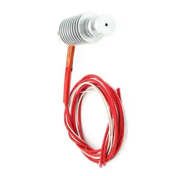 

Short-distance 3d printer Metal J-Head hotend V5 for 1.75/3.0mm filament Bowden Extruder 0.3/0.4/0.5mm Nozzle Optional