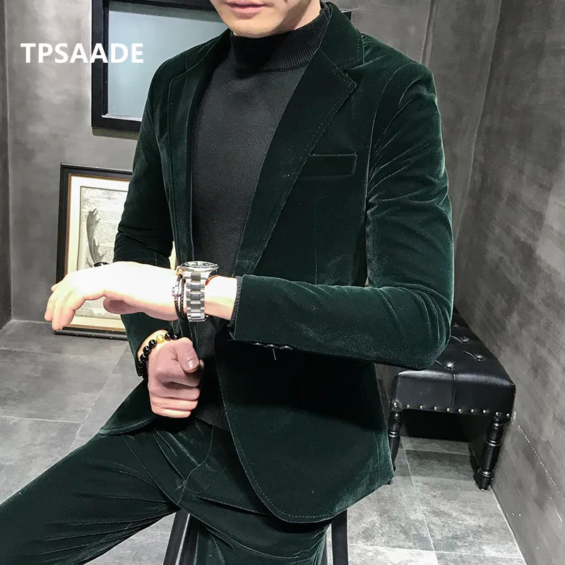 Printemps-et-t-affaires-hommes-costume-deux-pi-ces-mode-tendance-rouge-costume-costume-d-contract (2)_副本