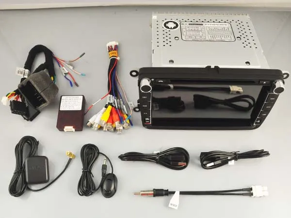 Perfect OTOJETA Car GPS 8inch Android 9.0 Radio FOR B6 CADDY PASSAT SAGITAR GOLF TIGUAN TOURAN J-ETTA SKODA SEAT CC POLO Golf 5 06-12 4