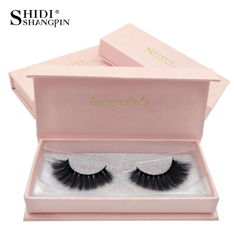 

SHIDISHANGPIN 1 pair mink eyelashes natural long 3d mink lashes full strip lashes false eyelashes hand made 3d eyelashes #68