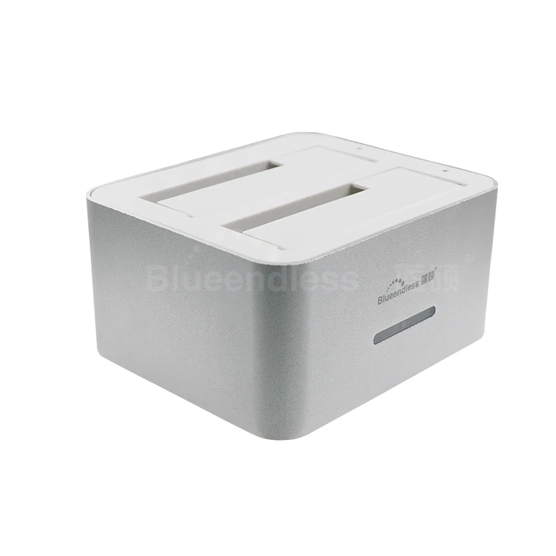 3pcslot 2 bay docking station hdd ssd 2.5''  (7)