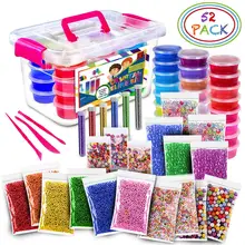 52 упак./лот пушистый Slime 24 Цвет поставки слаймов подарки для детей DIY Kit сенсорная игра игрушка для снятия стресса, растягивающиеся мягкие для детей 52 упак./лот пушистый Slime 24 Цвет поставки слаймов подарки для детей DIY Kit сенсорная игра игрушка для снятия стресса, растягивающиеся мягкие для детей