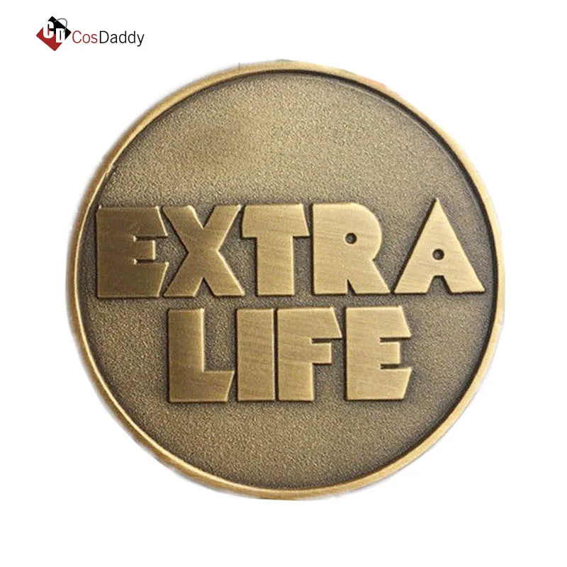 

Ready Player One Cosplay Prop Extra Life Coin Hot Moive Cosplay Accessories CosDaddy