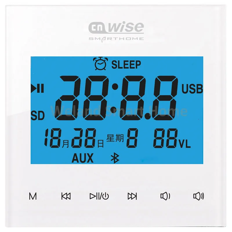 home stereo audio ceiling speaker system,Bluetooth digital stereo audio amplifier,USB/TF Music Player, mini in wall amplifier