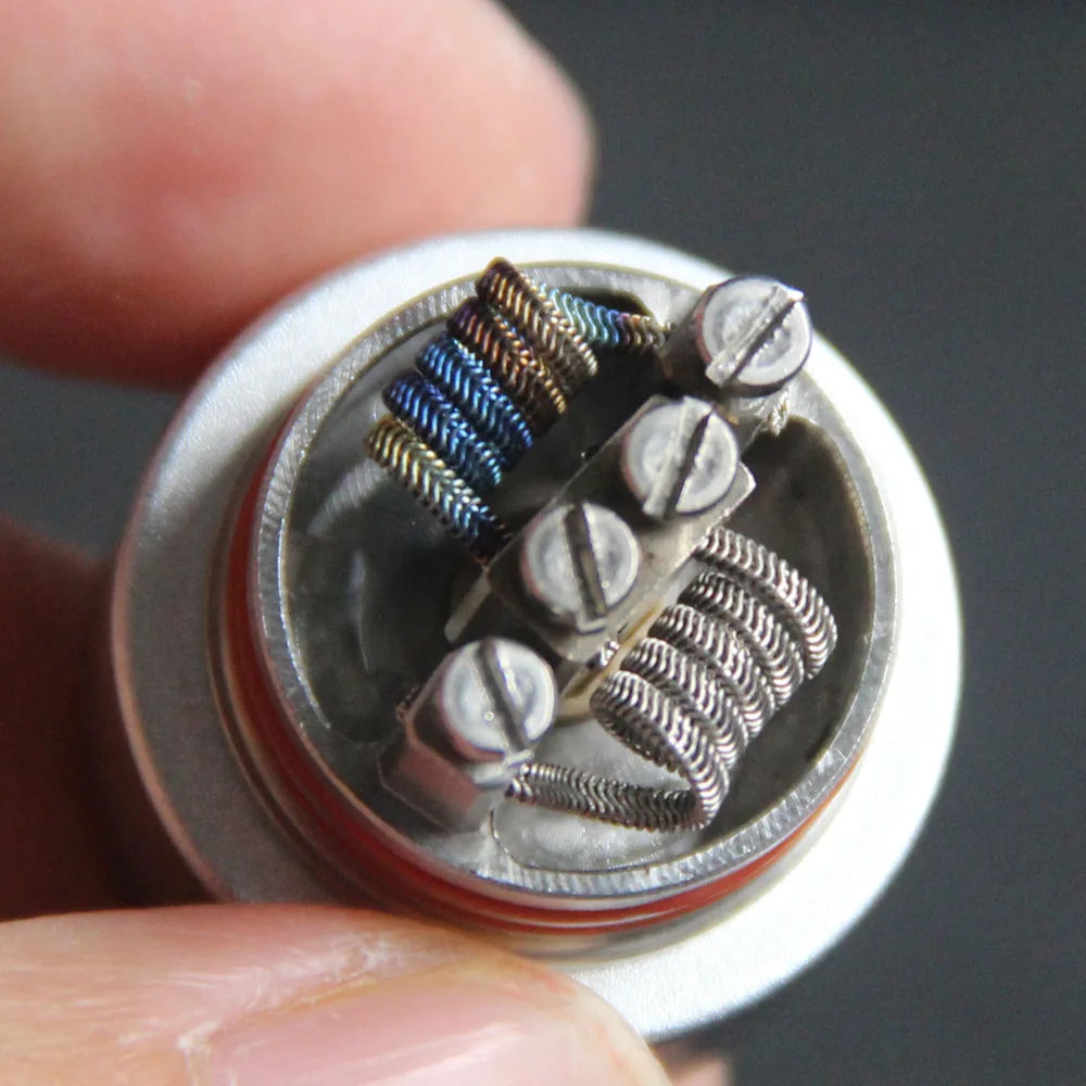 Волна Alien V4 Ni80 Prebuilt Coil Vape Pen RDA RTA атомайзер аксессуары электронная сигарета DIY Coils DMS
