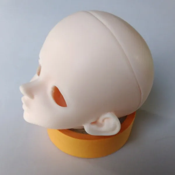 bjd head for make up_