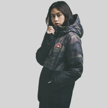 

NANDN Nanen Couple Ski Suit Double Plate Single Plate Ski Clothing Long Slim Waterproof Cotton Jacket men women Snowboard