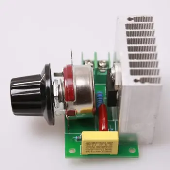 

Fixmee 2pc/lot 3800W SCR AC 220V water heater Motor Speed Controller Voltage Regulator Module