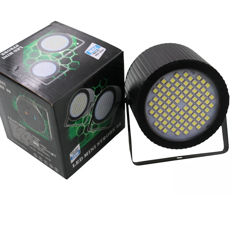 White Light Flash 88 Led DJ Disco strobe light sound voice music control stroboscope Led stage light Effect party show EU/US White Light Flash 88 Led DJ Disco strobe light sound voice music control stroboscope Led stage light Effect party show EU/US